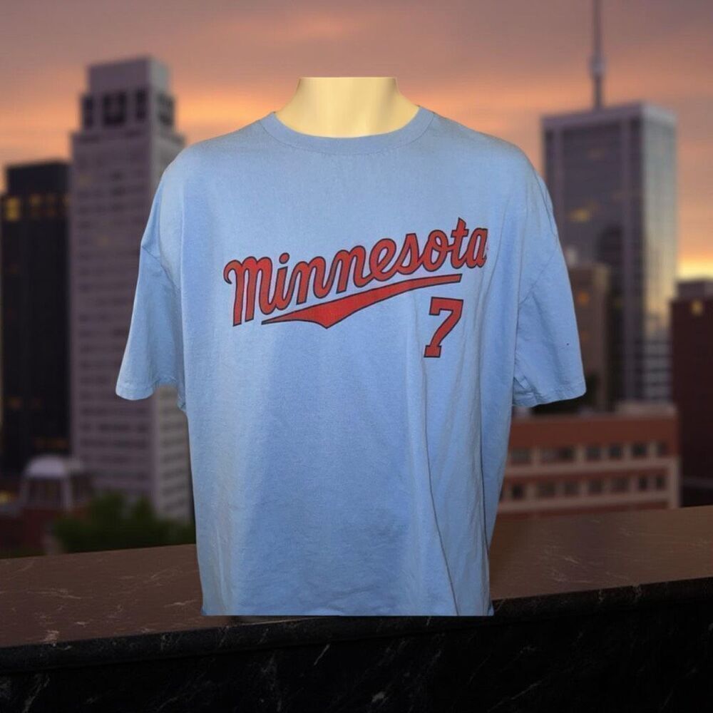 2014 Mn Twins Genuine Merchandise Joe Mauer #7 T Shirt Size XL X Large #121